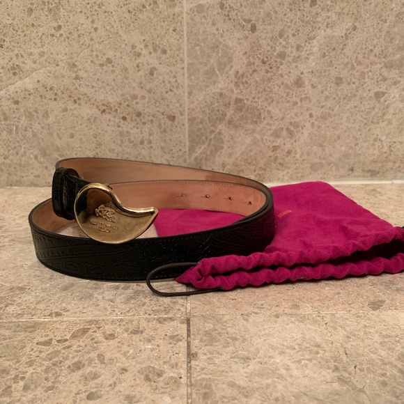 Authentic Etro black belt 95 cm main image 4